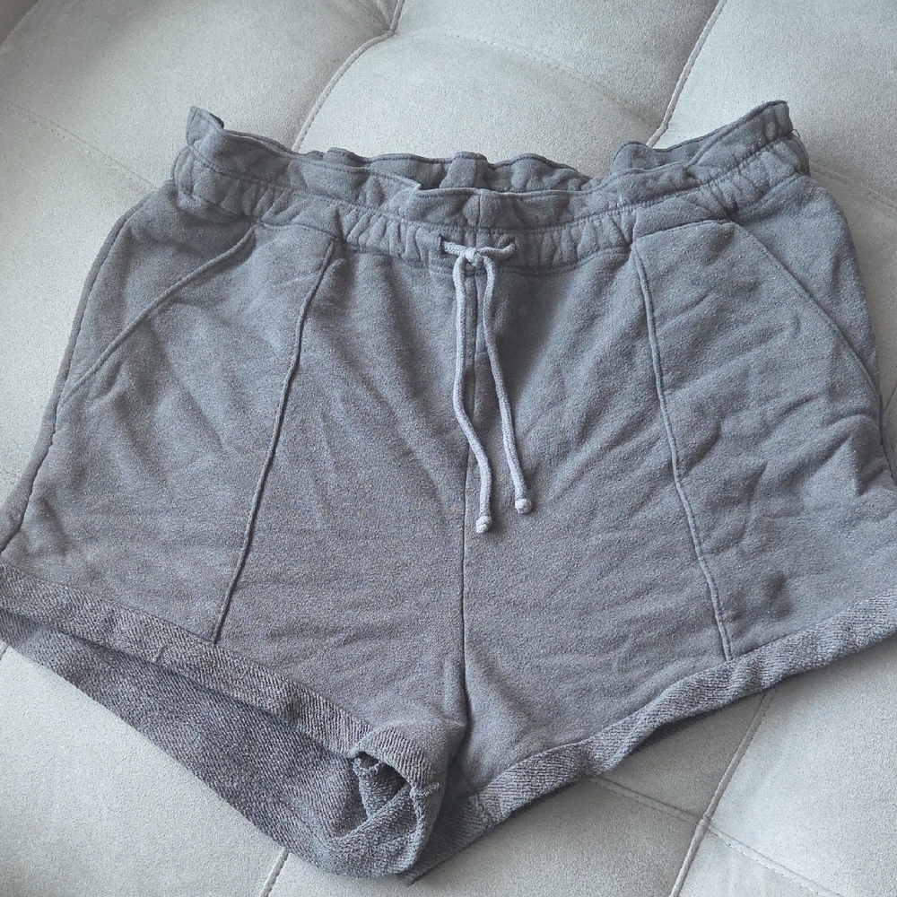 Abercrombie & Fitch Vintage Charcoal Athletic Shorts